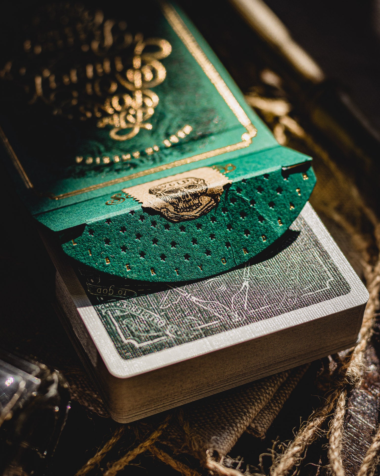 Sons of Liberty, Green Edition Playing Cards DAN & DAVE