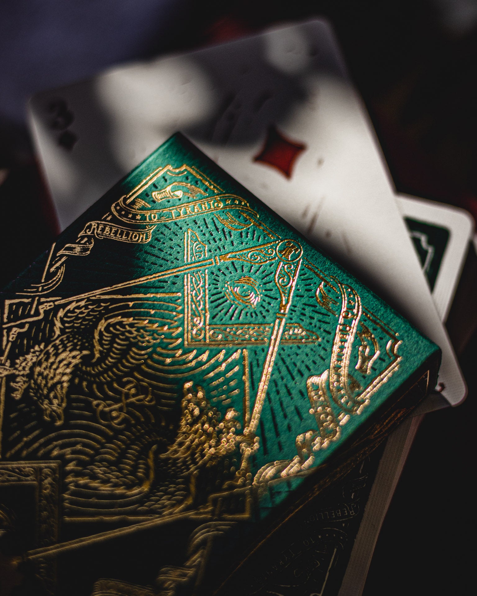 Sons of Liberty, Green Edition Playing Cards DAN & DAVE