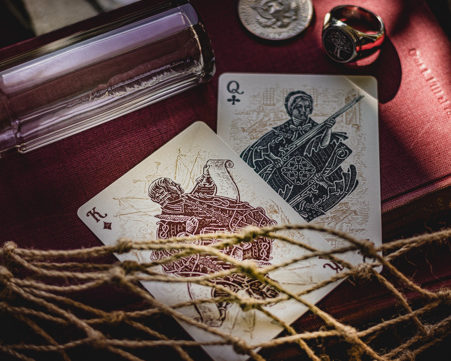 Sons of Liberty, Green Edition Playing Cards DAN & DAVE