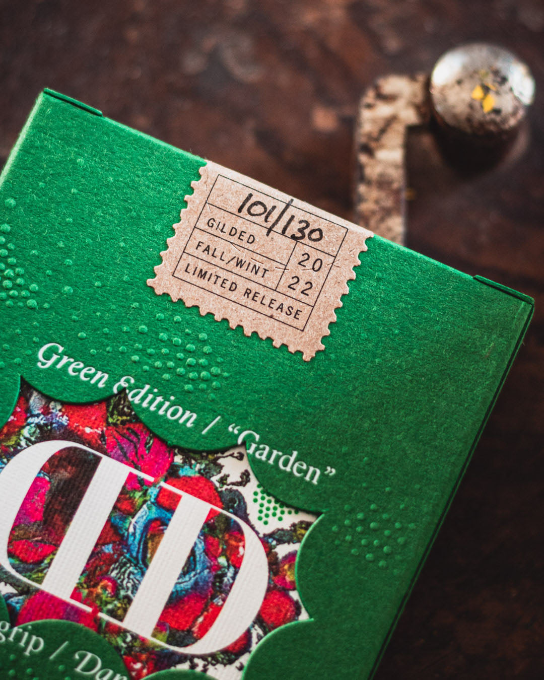 Smoke & Mirrors: Garden Edition Playing Cards DAN & DAVE Gilded Edition