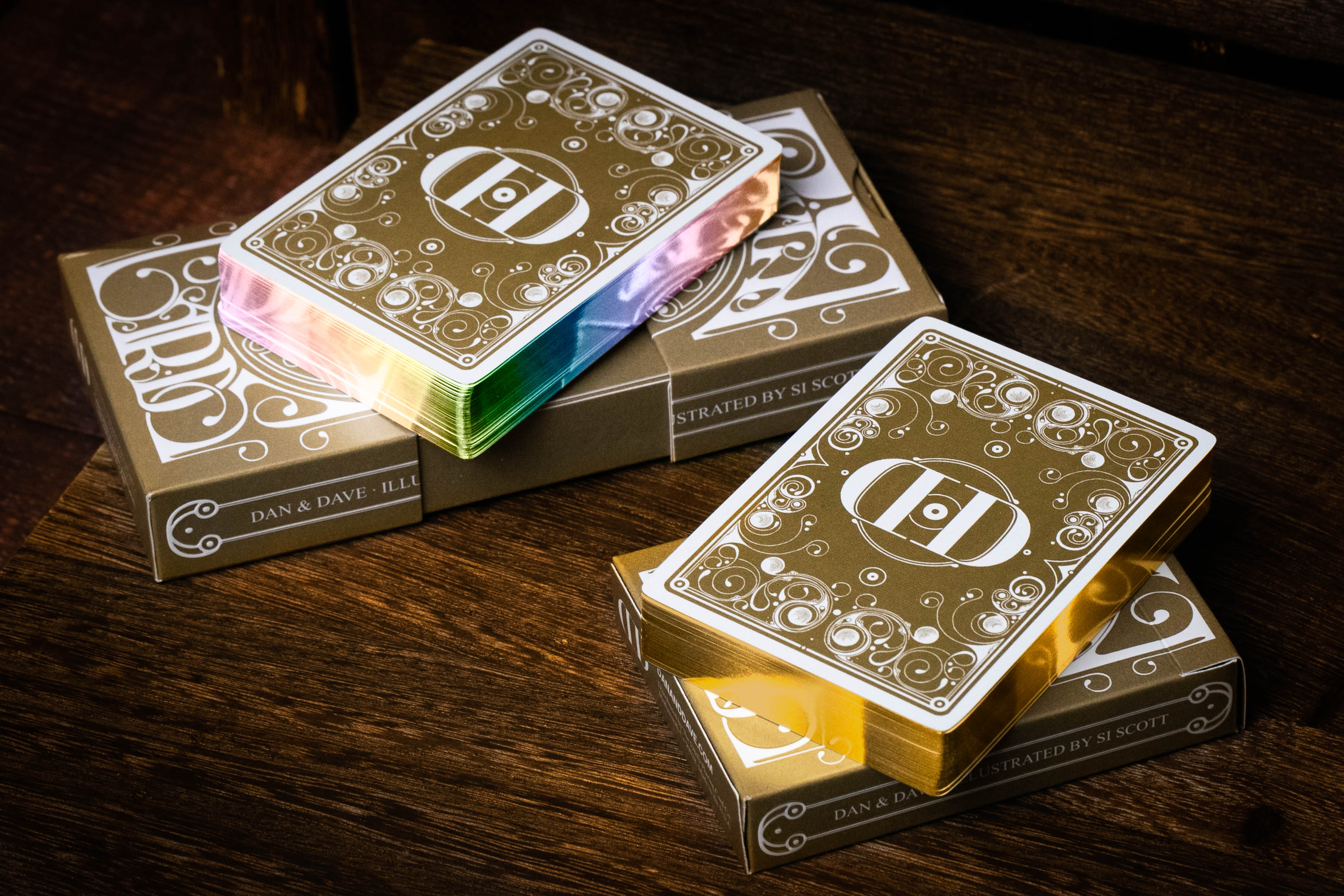 Gilded S&M v8 Playing Cards – DAN & DAVE
